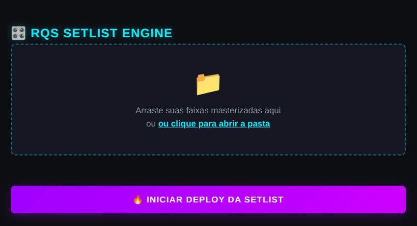 RQS Setlist Engine